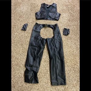 Biker chick costume adult large